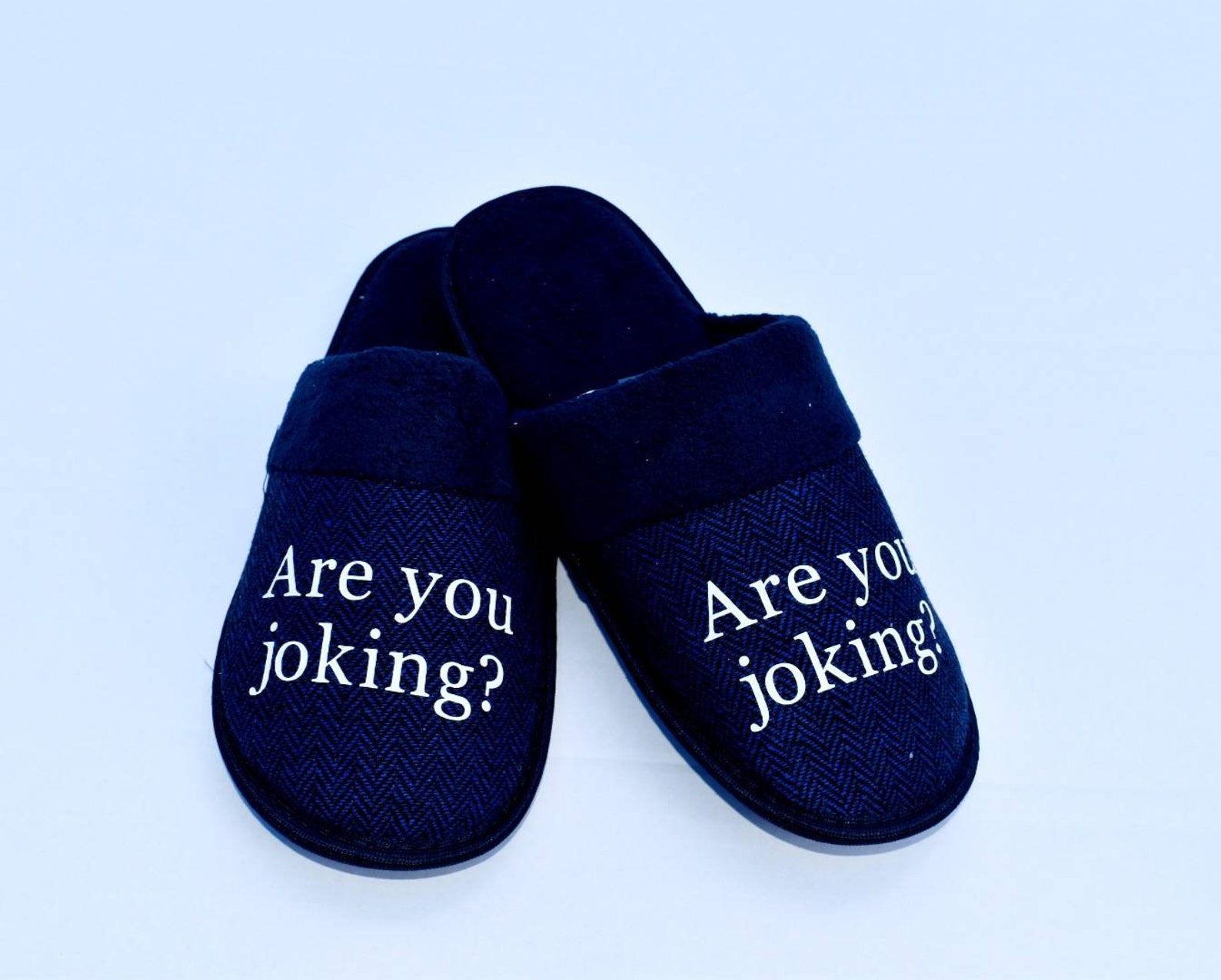 Personalised mens slippers fathers day gift Etsy