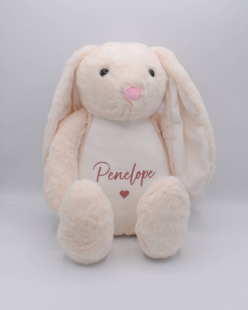 Personalised Rabbit Teddy gift large 42cm image 7