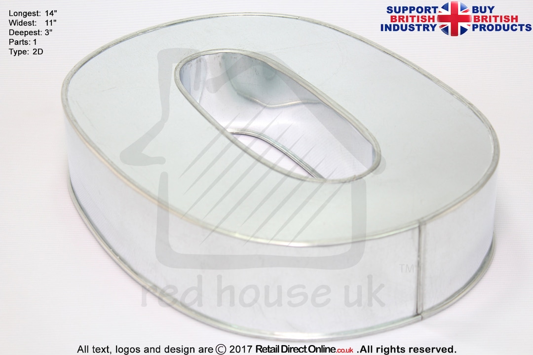 Number Shape Large Novelty Cake Baking Tins Pans Bakeware Professional