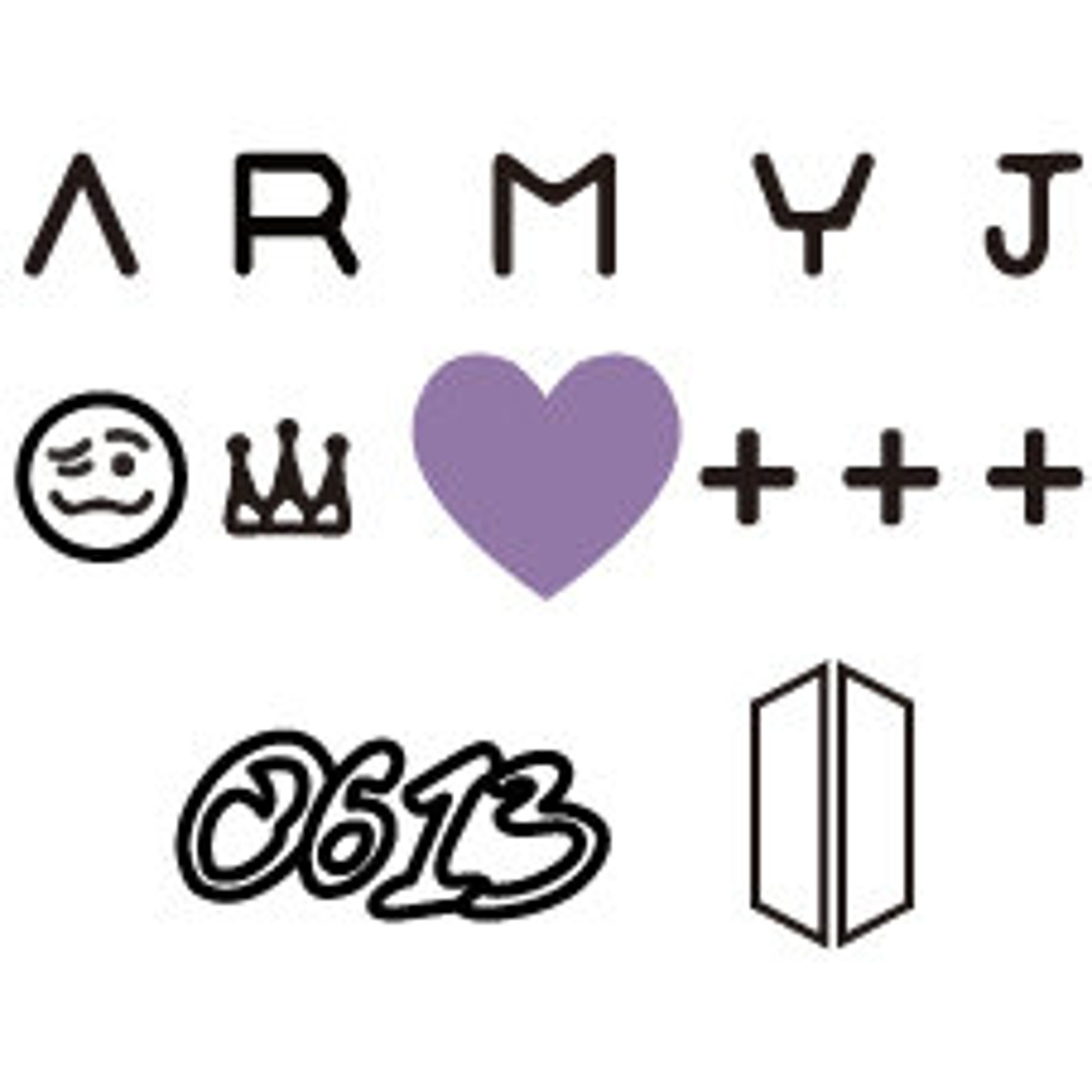 Эскизы тату чонгука из bts