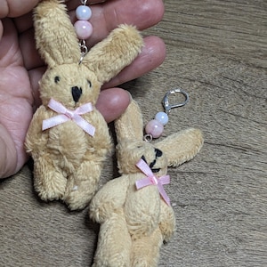 Stuffed animal earrings