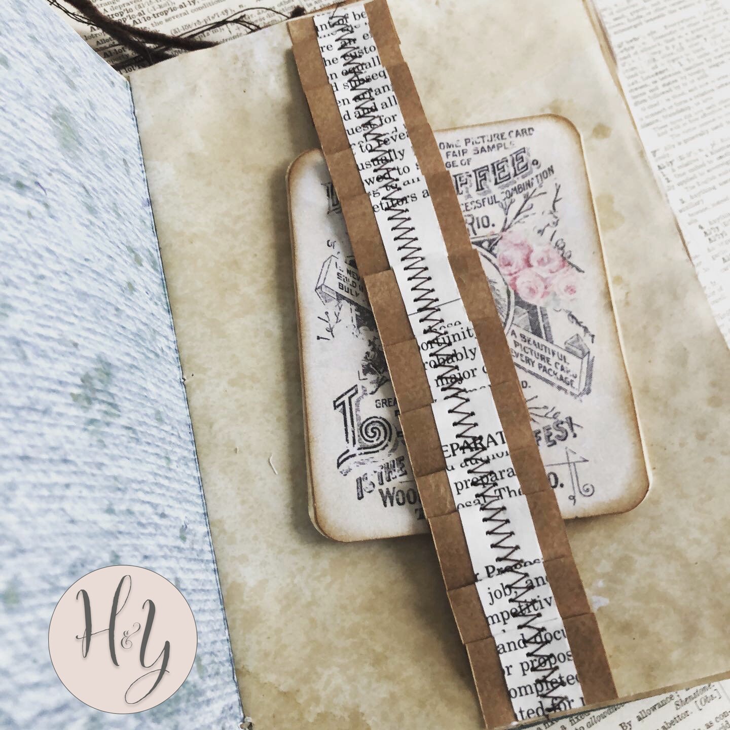 Handmade Paper Ruffles, Junk Journal Ephemera and Embellishments ...