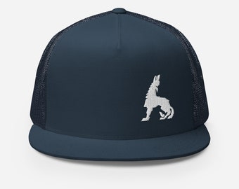 Adjustable Lithuanian Geležinis Vilkas Trucker Cap Lithuanian - Main Image