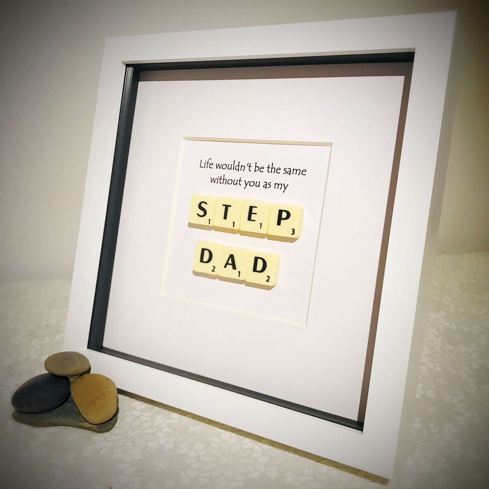 Fathers Day Gift for Step Dad Step Dad Frame Step Dad Gift Etsy