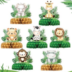 Tema di compleanno Animali della Giungla per il tuo bambino