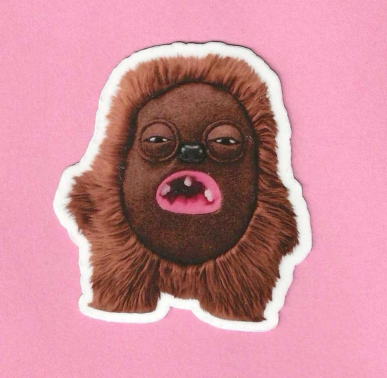 Fuggler Sticker Fuggler Inspired Monster Sticker Vinyl Decal - Etsy