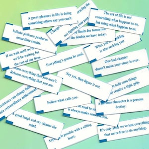 Fortune Cookie Sticker Mystery Bundle of 5