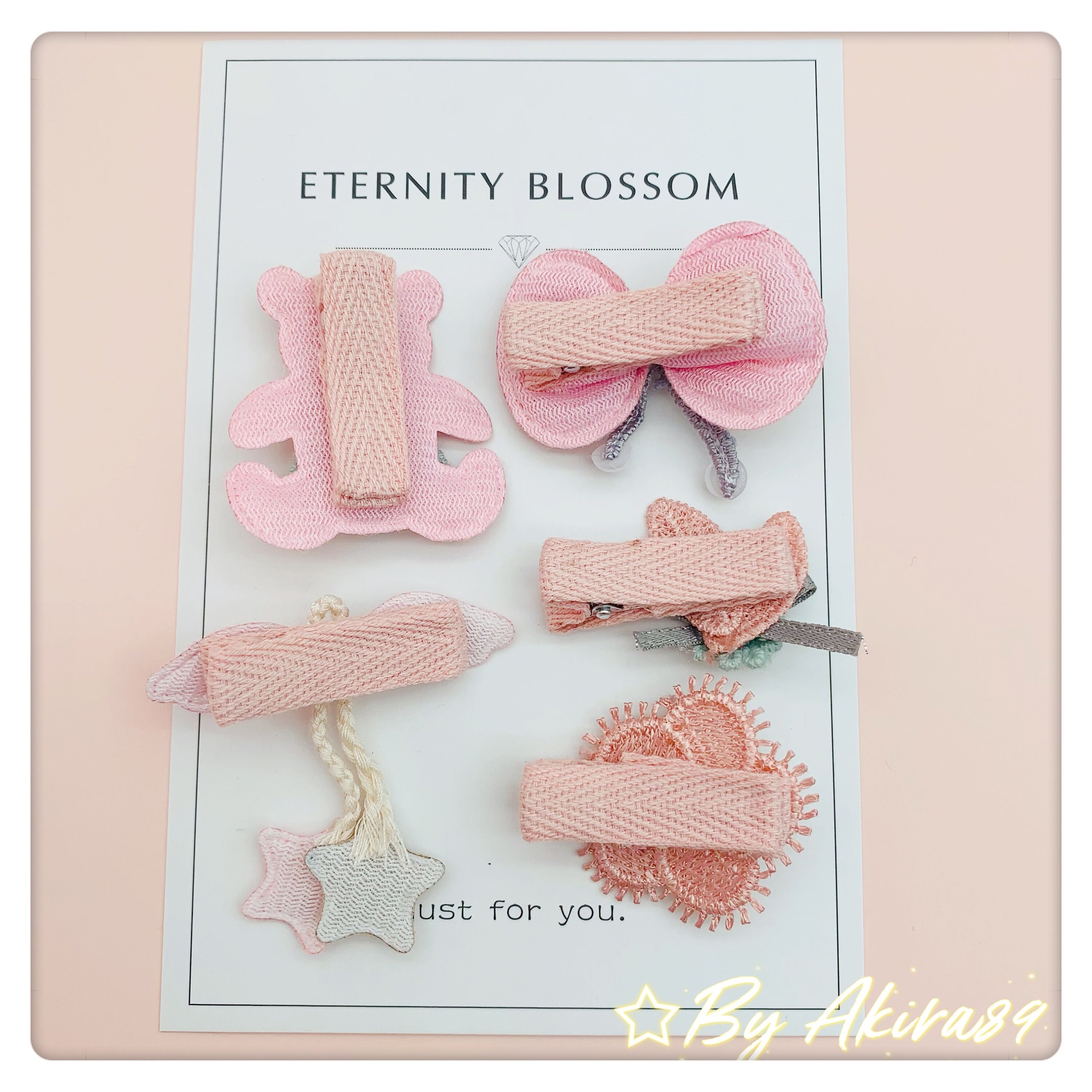 Cute Baby Hair Clips Set Handmade Baby Hair Clips Cute Etsy