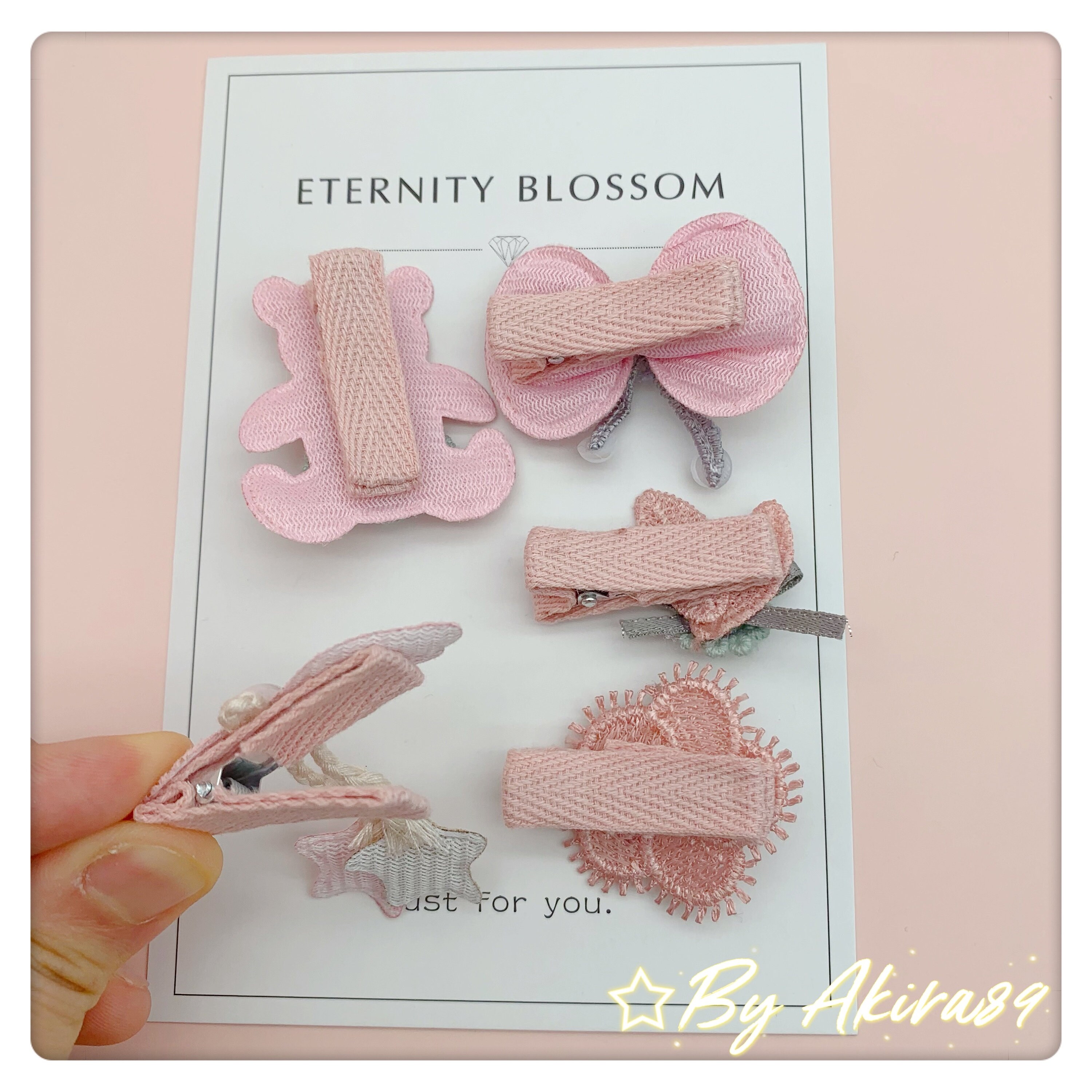 Cute Baby Hair Clips Set Handmade Baby Hair Clips Cute Etsy