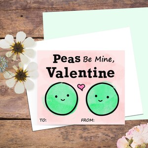 Kids Valentines, Cute Printable Watercolor Instant Download Valentine ...