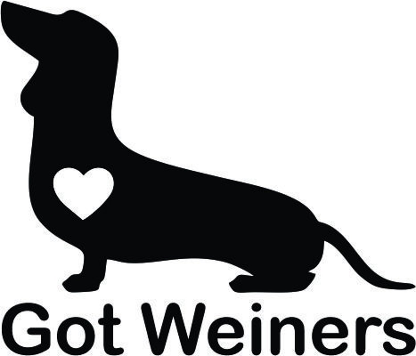 10 PACK Dachshund Weiner Dog 4 Vinyl Sticker Set for Car | Etsy