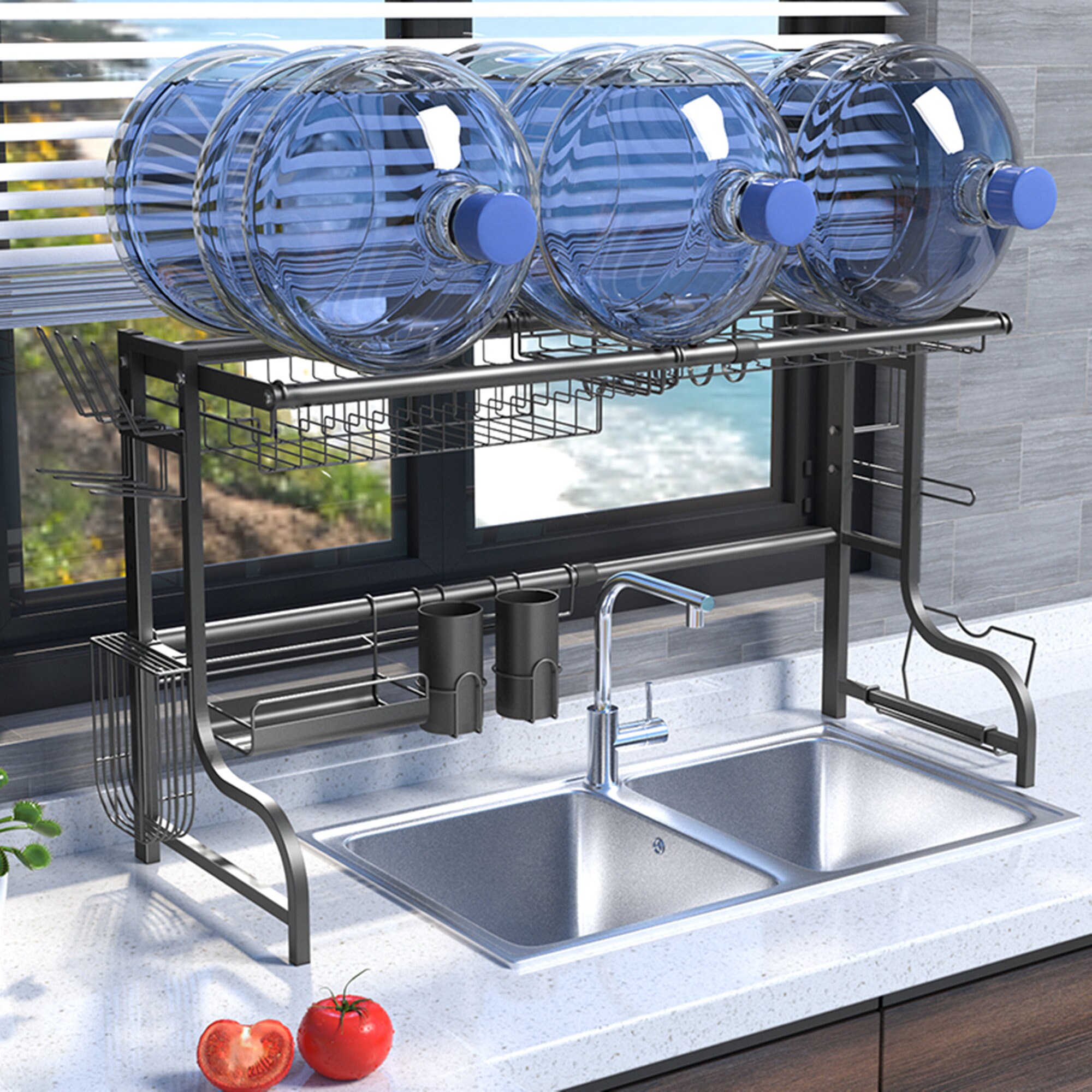 Dish Drying Rack Over the Sink Adjustable Length & Height. Etsy