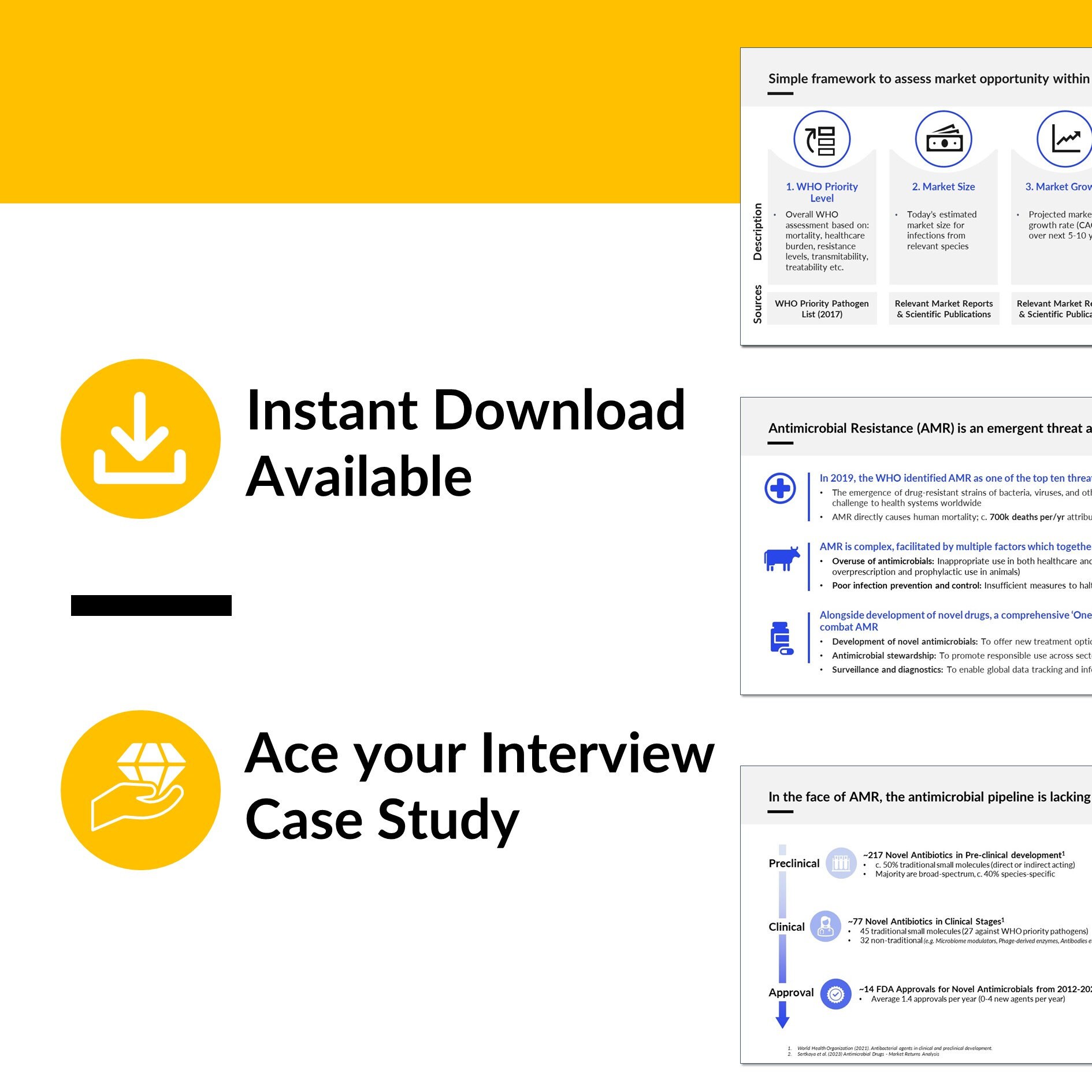 Modern Academic Slide Template Science Job Interview Presentation ...
