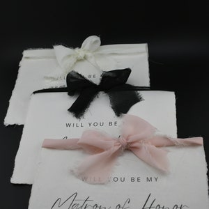 Bridesmaid/Maid of Honor Proposal Card