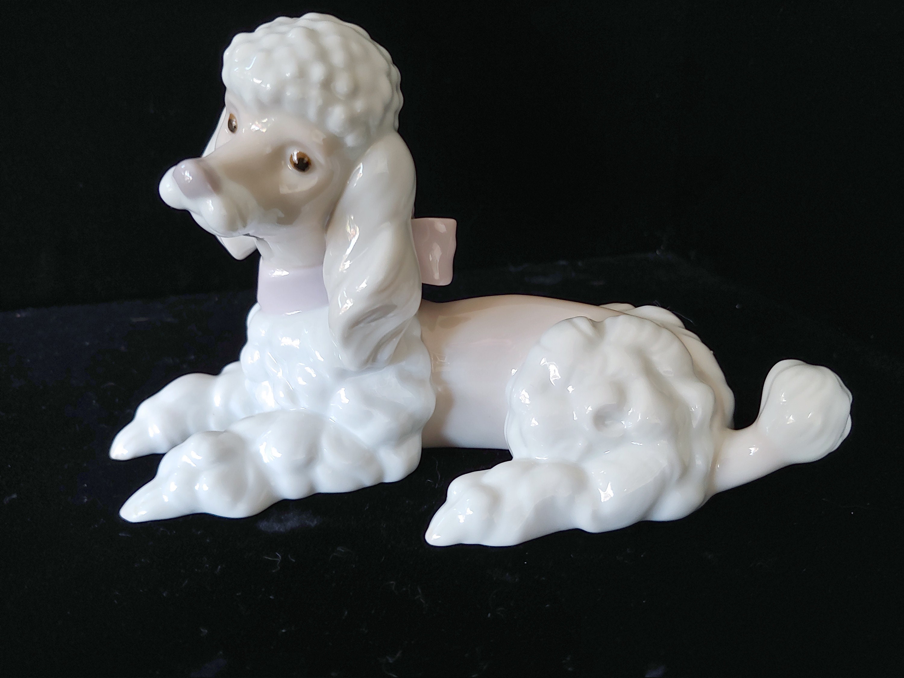 Lladro Poodle 6337 Retired Figurine Etsy