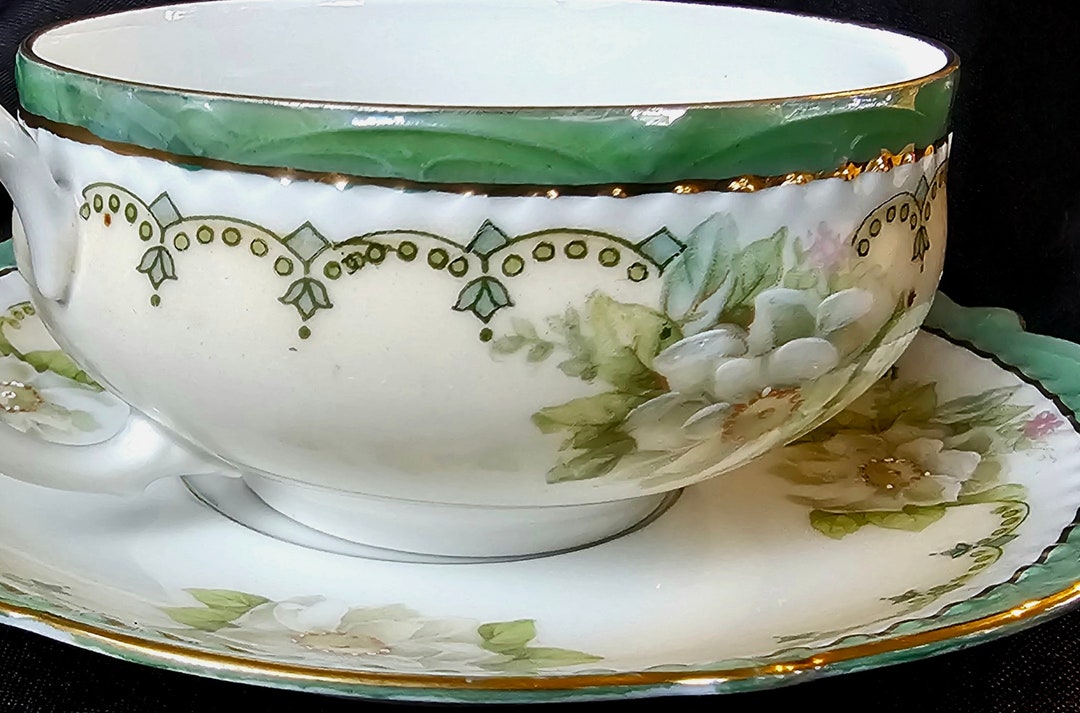 Antique Tea Cup Birthday Gift Anniversary Gift M&Z Austria Habsburg Tea