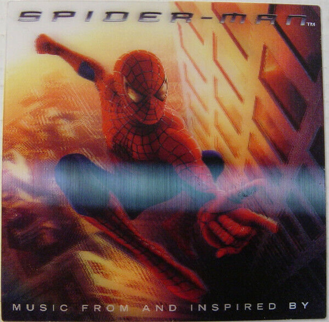 Spiderman Soundtrack CD 2002 Columbia Records CK 86402 3D Etsy