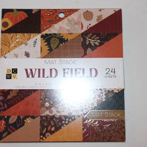 12 Designs//3 Each Cotton Fields DCWV Paper Stack 12X12 FLD