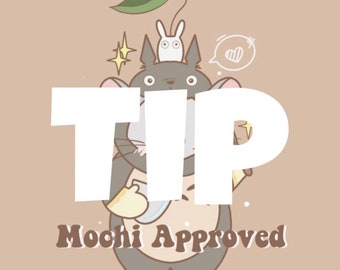 Optional Tip Jar - Support Small Business