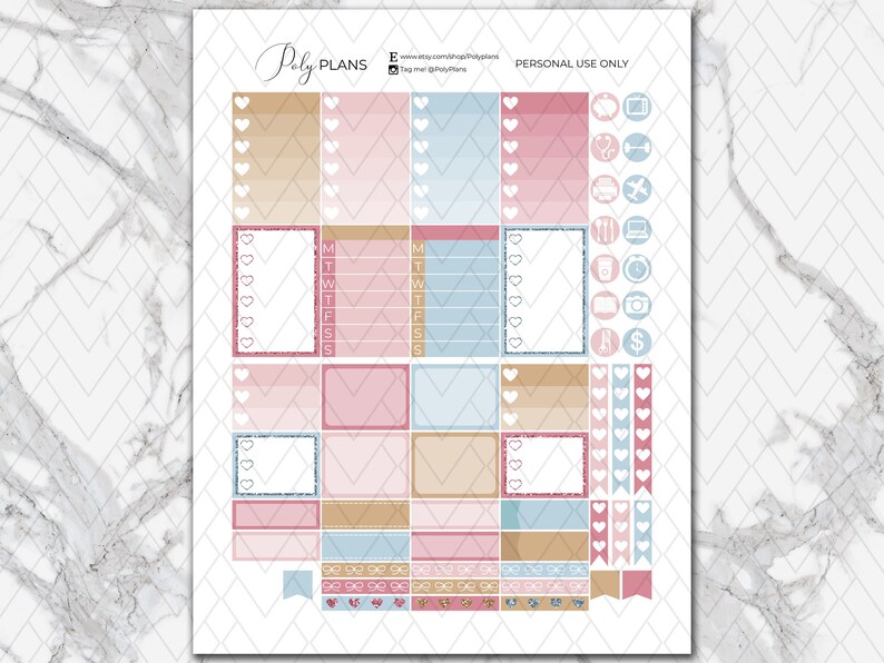 Snug | Classic Happy Planner Printable Stickers, Winter Weekly Sticker ...