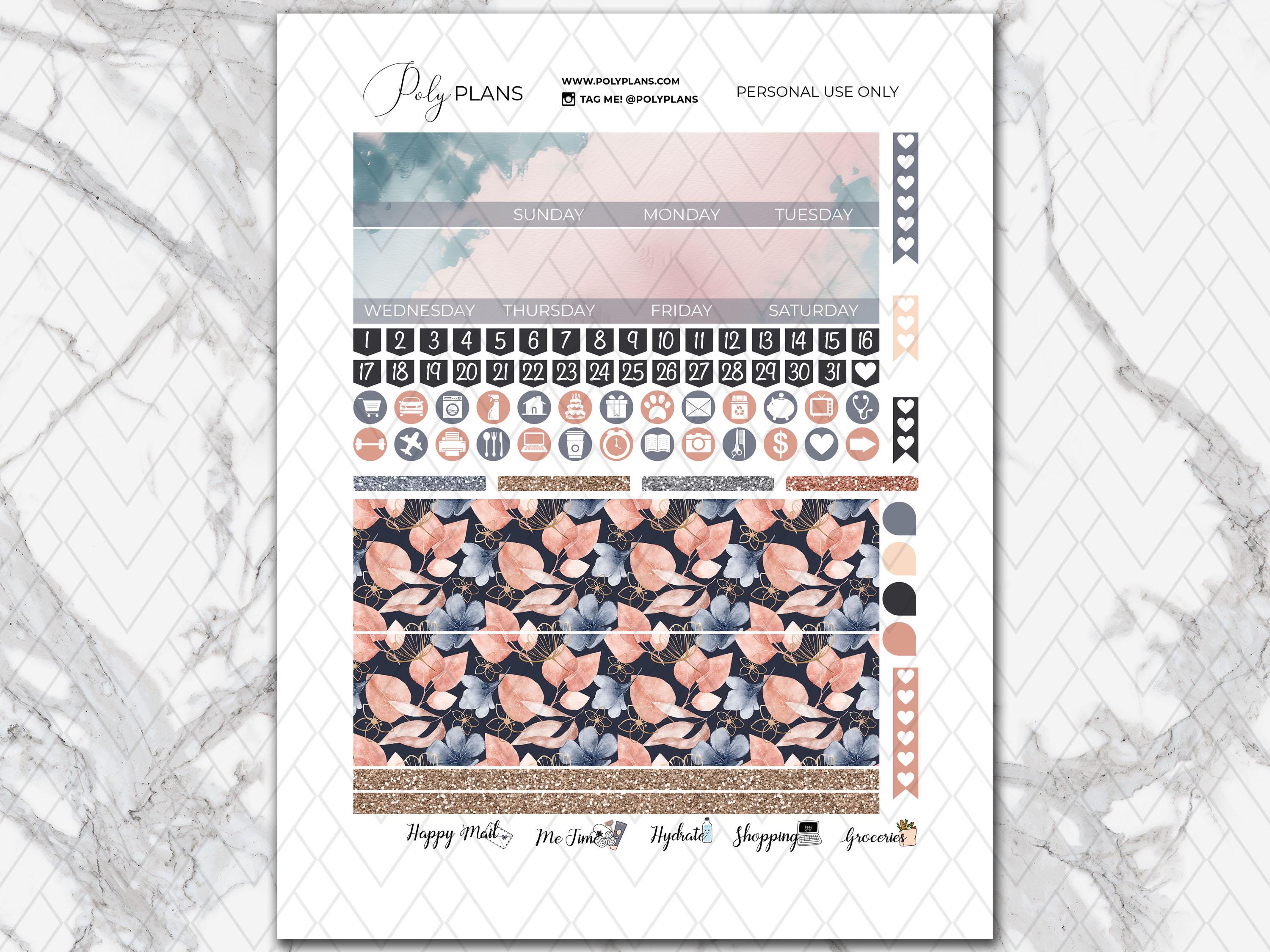 Boss Lady | Classic Happy Planner Printable Stickers Bundle, Boss Girl ...