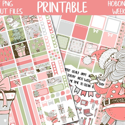 Coffee Gnomes Hobonichi Weeks Printable Planner Stickers - Etsy