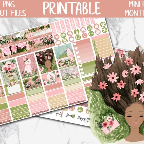 Mini Happy Planner November November Monthly Printable Kit - Etsy