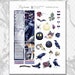 The Raven Halloween Classic Happy Planner Printable Monthly Stickers ...