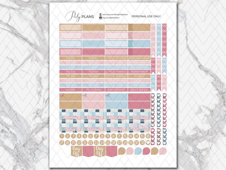 Snug | Classic Happy Planner Printable Stickers, Winter Weekly Sticker ...