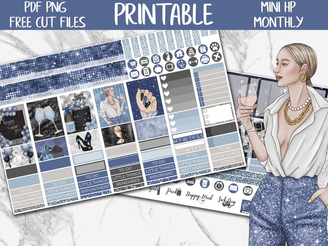 Celebration | 2026 MINI Happy Planner New Year Printable Planner ...