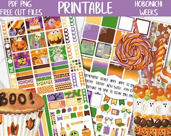 Birthday Hobonichi Weeks Sticker Kit – Printable and Digital Stickers ...