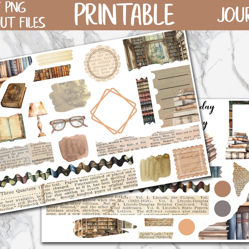 Journal Stickers - Etsy