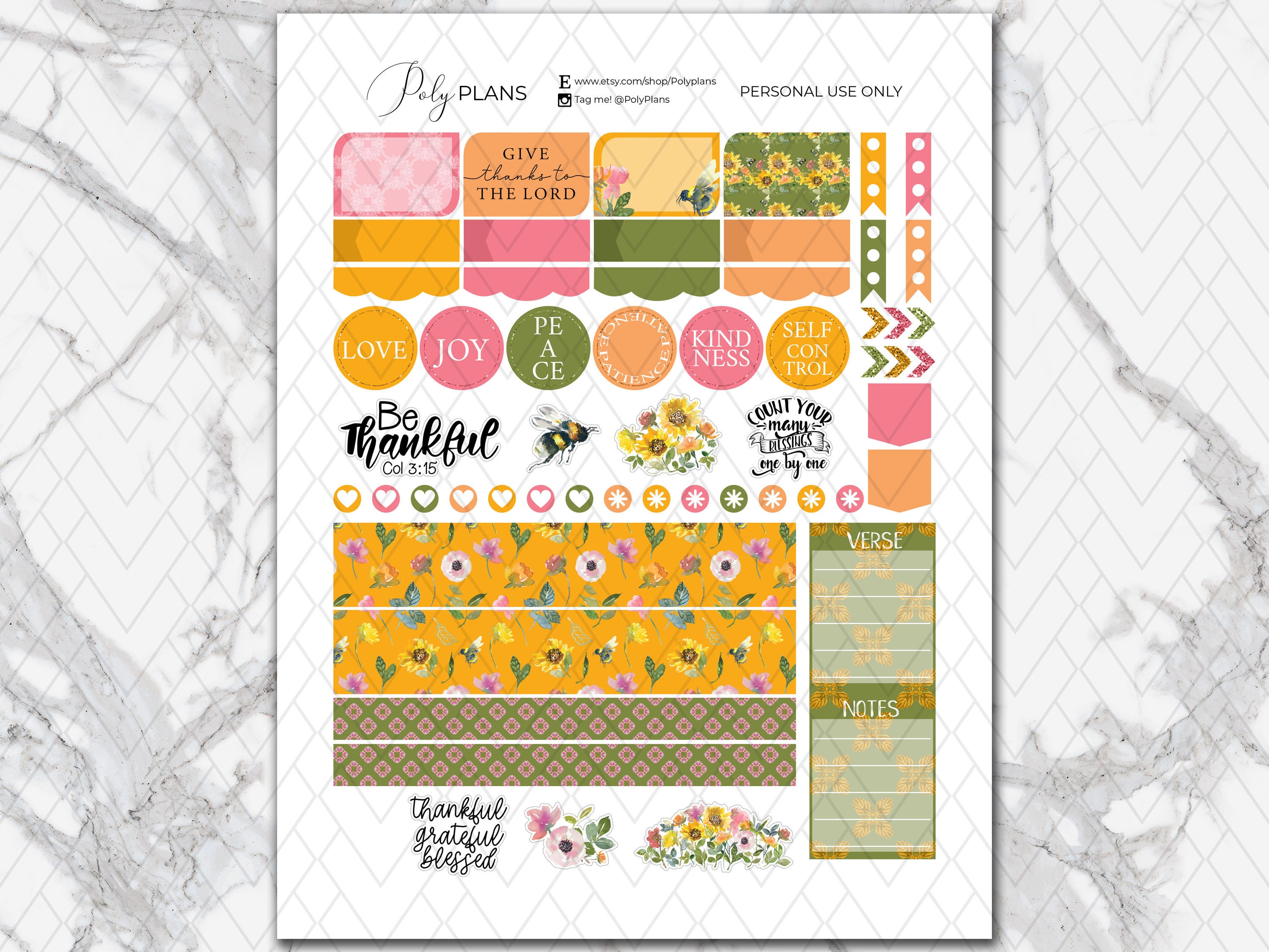 Bible Journaling Stickers Digital Printable, Christian Planner Stickers  Digital Printable, Christian Goodnotes Digital Stickers 