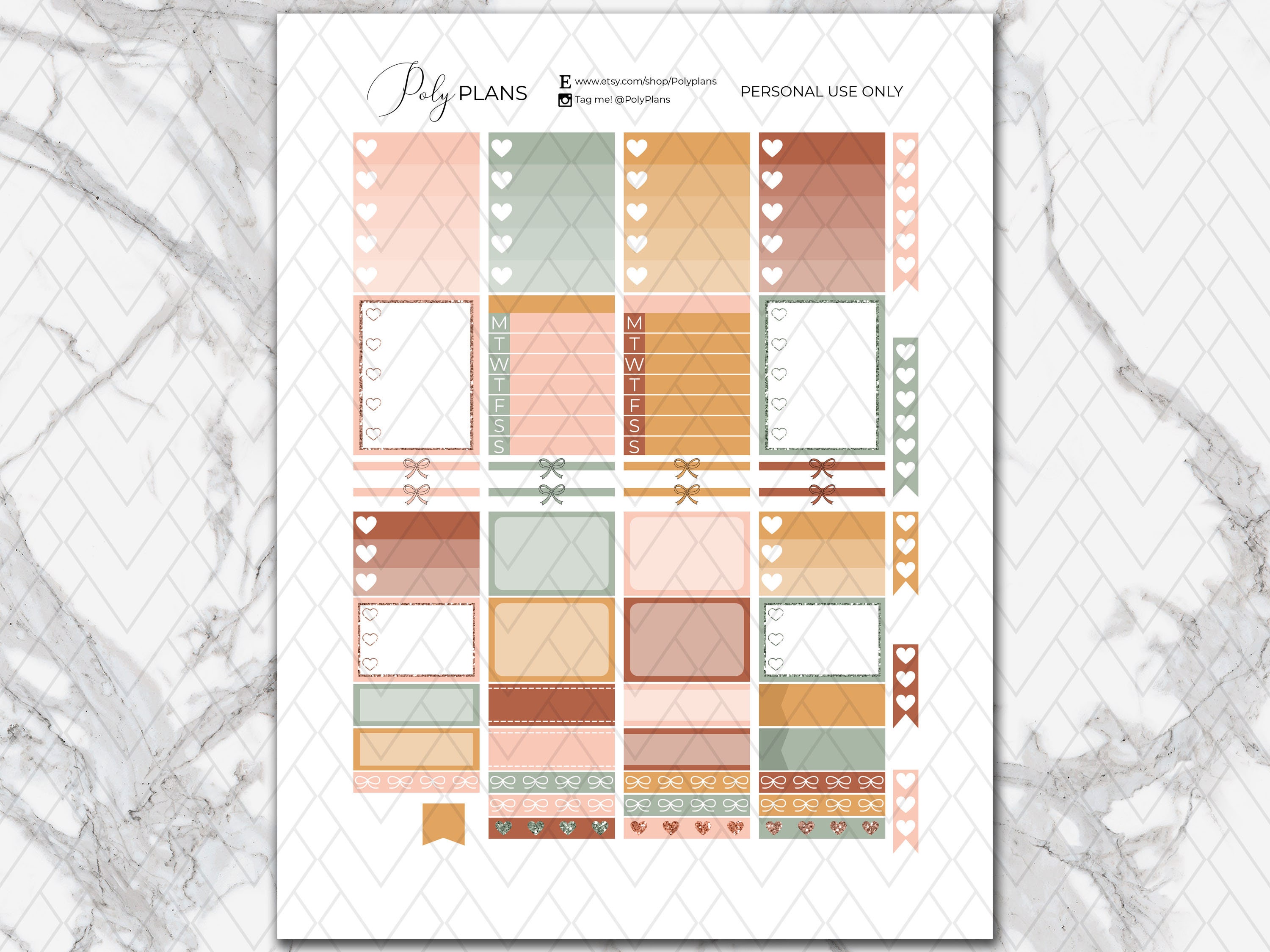 Thanksgiving | Erin Condren Printable Planner Stickers, Fall Digital ...