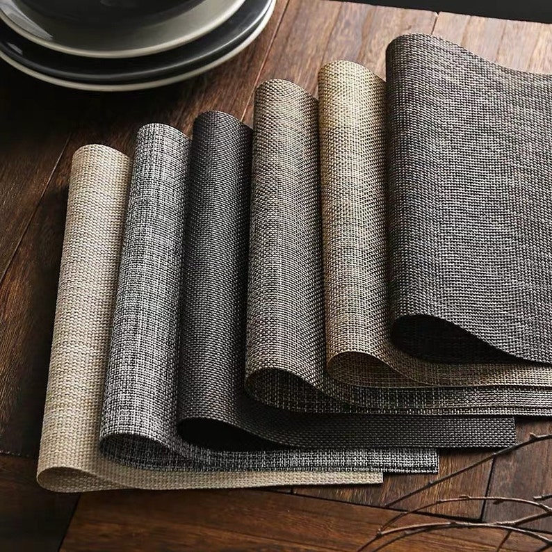 Heat Resistant Placemat Stain Resistant Placemat Set of 4 Etsy