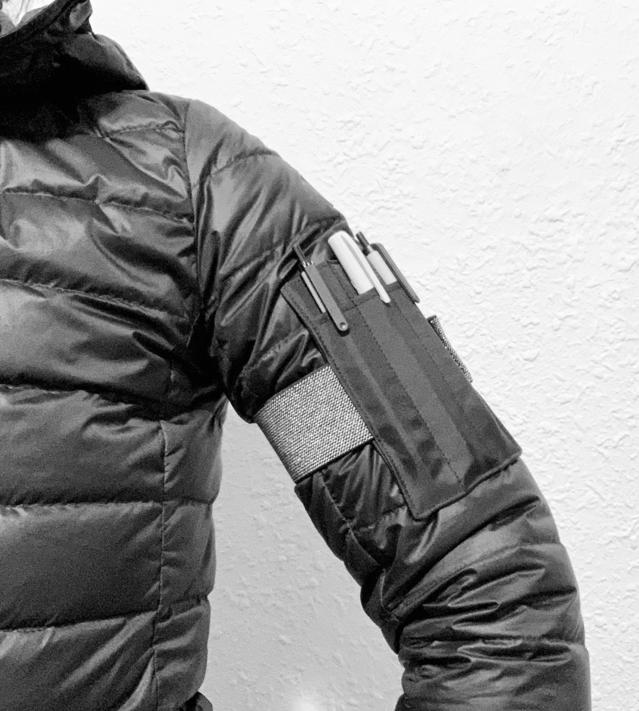 Arm Band Pen Holder with Silver Band Etsy