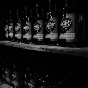 Whiskey bottles