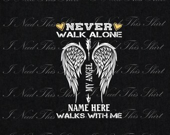 Never Walk Alone Svg Etsy