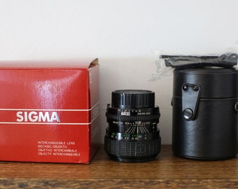 Vintage Sigma 28-50mm f/2.8-3.5 Manual Focus Lens for Nikon Film Cameras