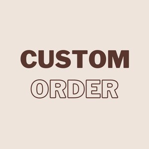 Custom Design | Please message us prior!