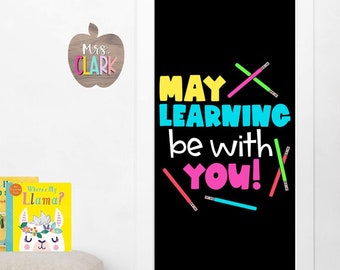 SPACE THEMED STARS - Back to School Sign- Bulletin Board Kit - School Decorations - Colorful Letters Door Decoration - Trendy Poster - Stars