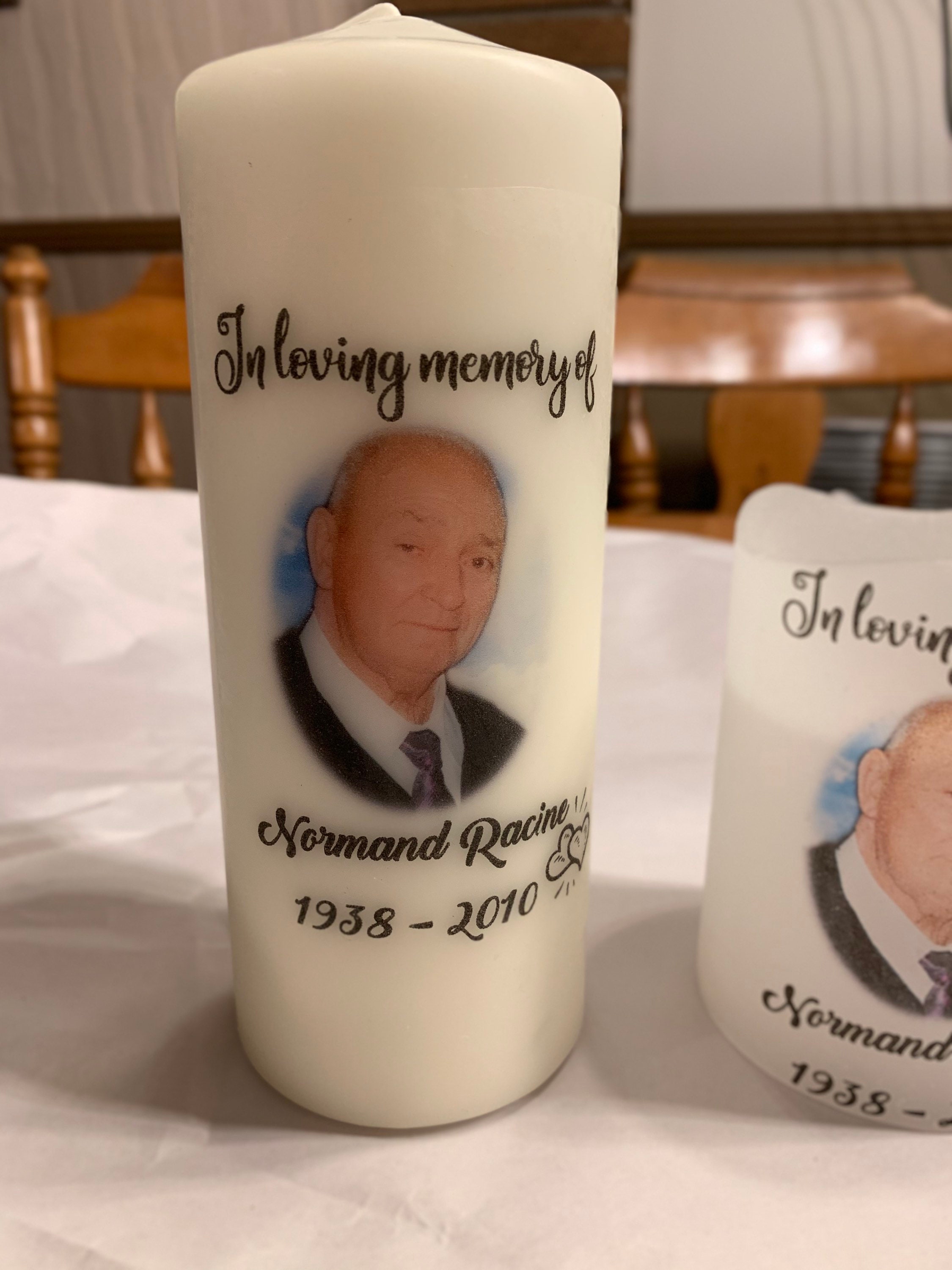 Personalized Memorial Candles Etsy Canada