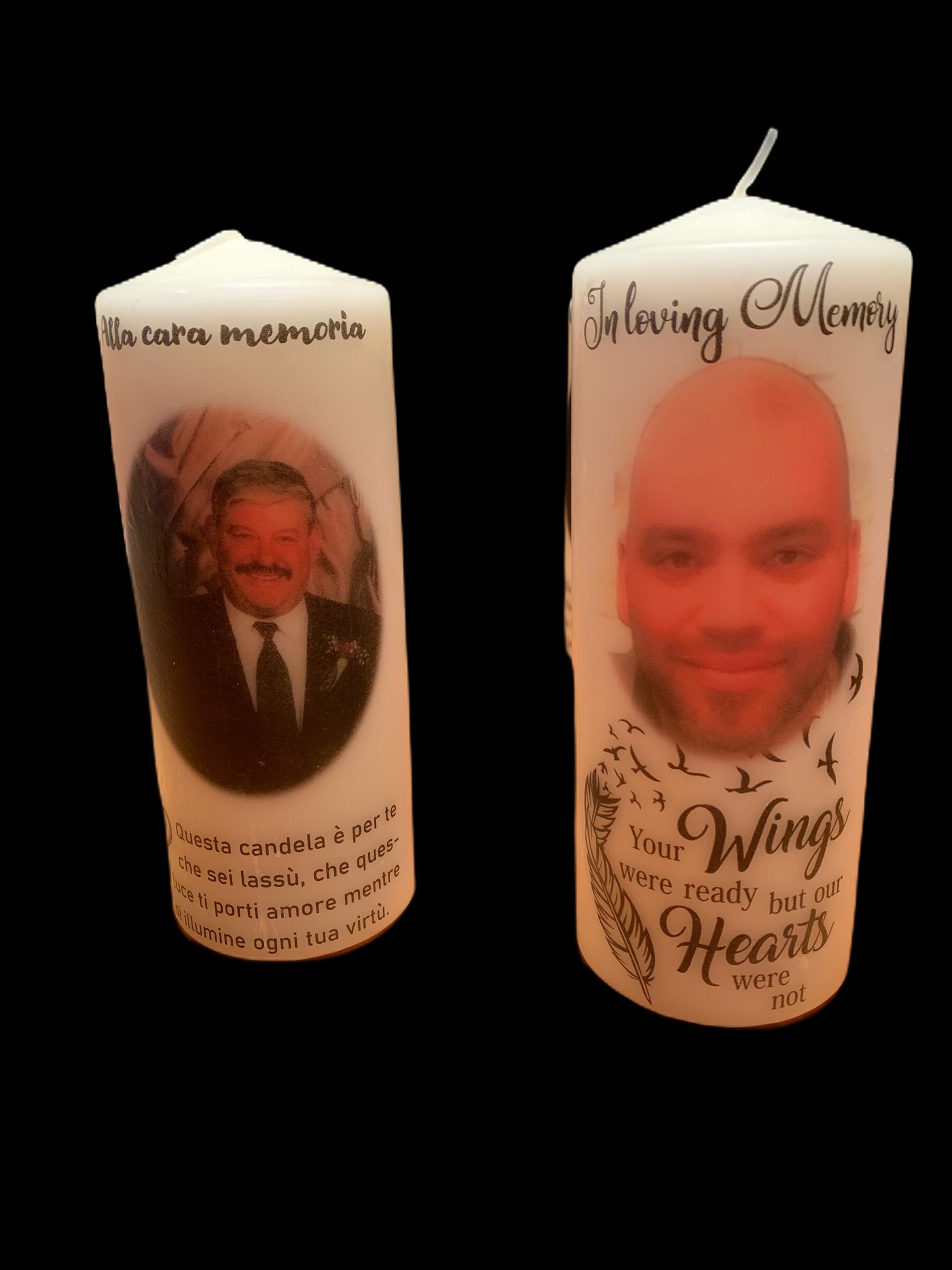 Personalized Memorial Candles Etsy Canada