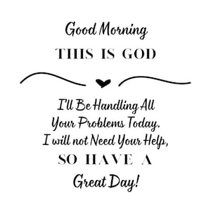 Good morning this is god template - SVG, PNG, JPEG, pdf