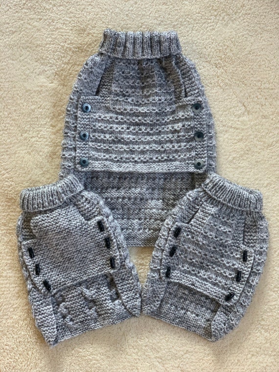 Hand Knitted Dog Jumpers Etsy UK