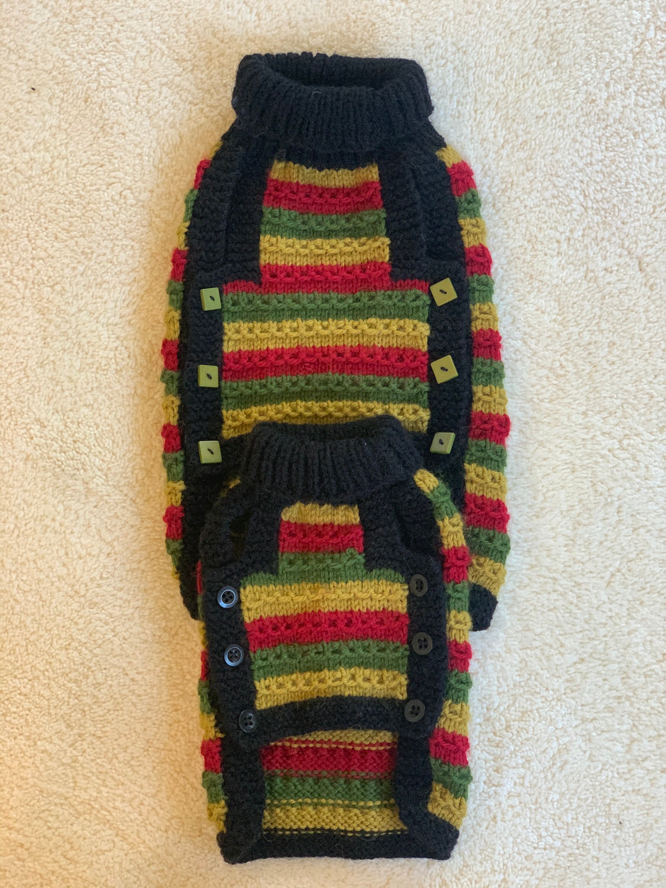 Hand Knitted Dog Jumpers Etsy UK