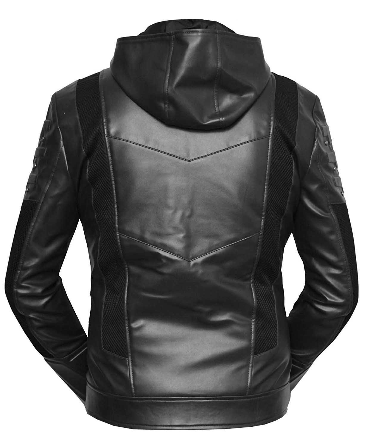 JUFAH Green Arrow Superhero Comic Faux Leather Jacket for Men - Etsy