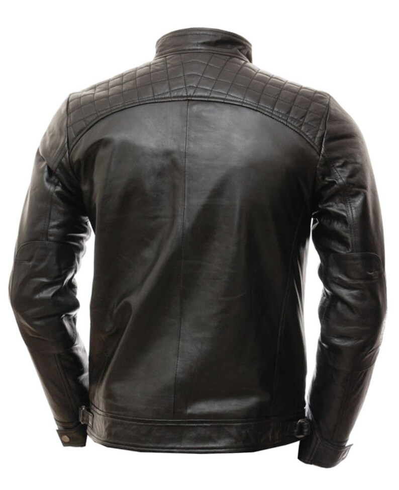 JUFAH Road Racer Jacket for Men Real Genuine Leather Quilted - Etsy Canada