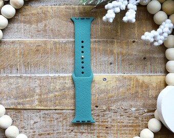 Christmas Lights Engraved Silicone Watch Band, size 38/40/41mm small, Christmas Gifts, Holiday Gifts, Christmas Holiday