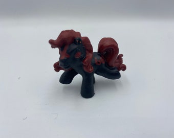 OOAK MLP My Little Pony repaint Art doll evil devil 666 demon pony